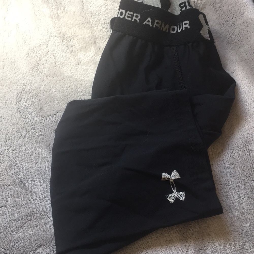 Under Armor fits like small biking shorts